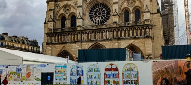 Notre Dame de Paris – Dépose des cloches de la tour nord